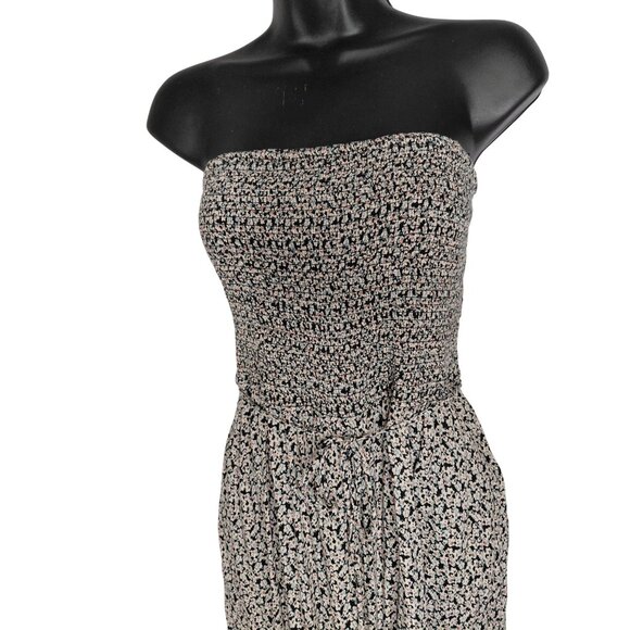 Boohoo Free People Little Of Your Love Wide-Leg Jumpsuit with Pockets Strapless - Picture 8 of 13